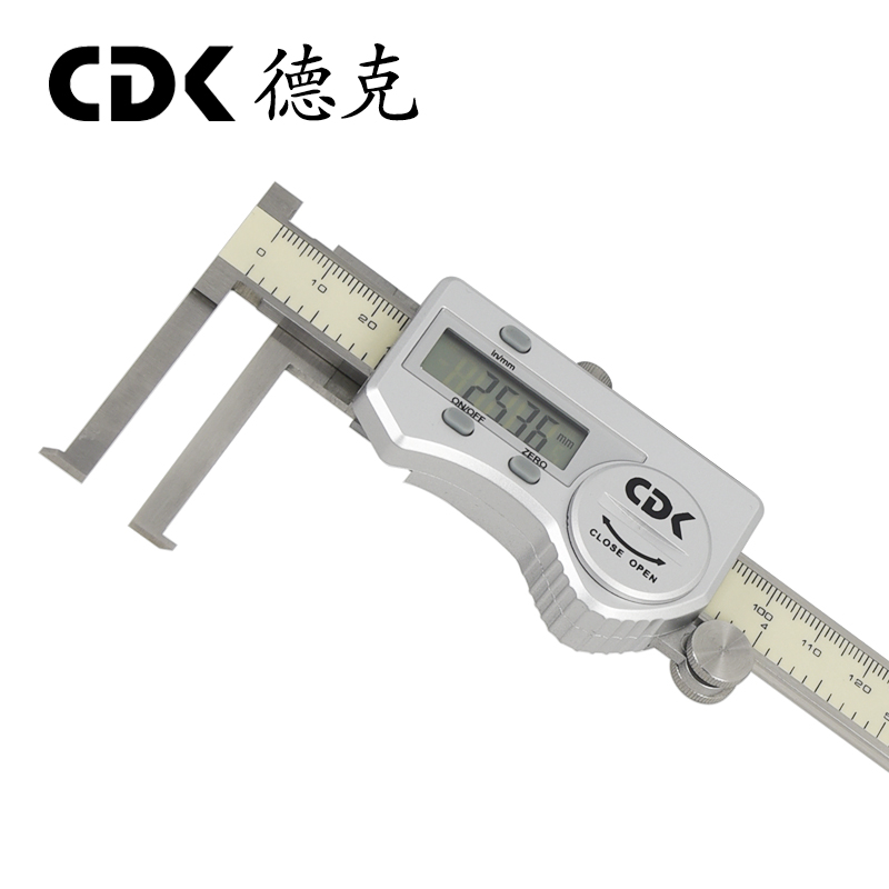 刀头内沟槽数显卡尺-新款